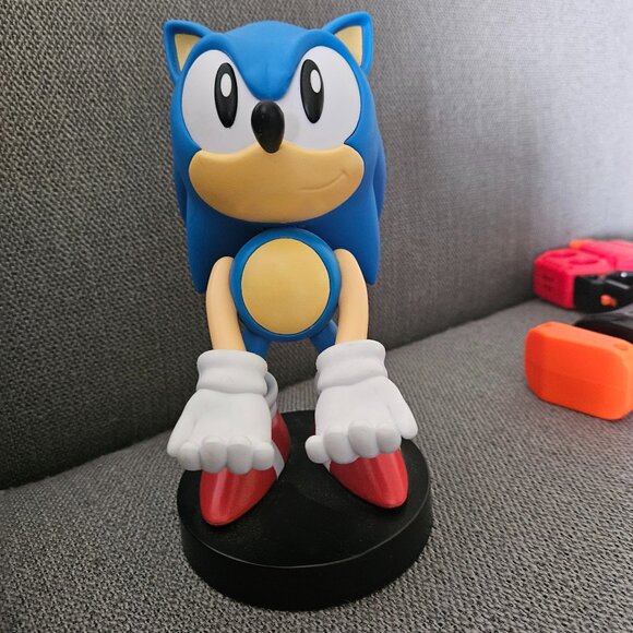 Sonic the Hedgehog Cable Guys 8" Phone & Controller Holder Figure SEGA Exgpro - Picture 1 of 2